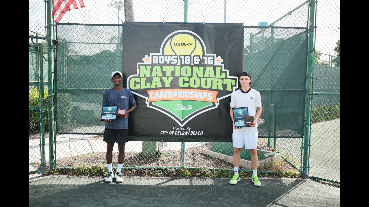 2025 USTA B16s National Clay Court Championships hosted by the City of Delray Beach Highlight Show