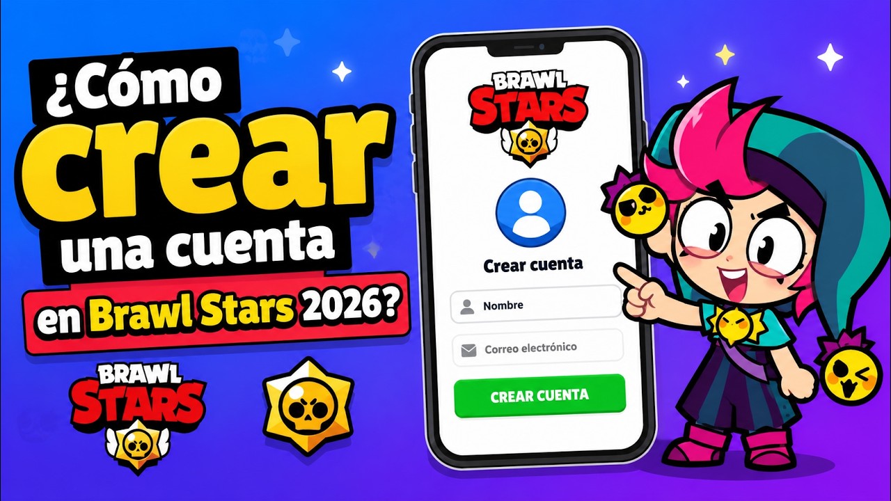¿COMO CREAR UNA CUENTA NUEVA EN BRAWL STARS 2025?