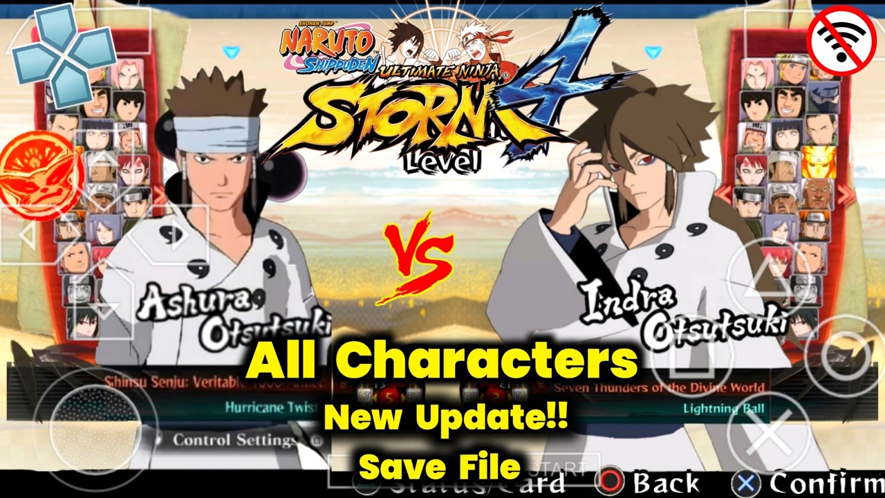 Naruto Ultimate Ninja Storm 4 PPSSPP Android 🔥 Naruto Impact Mod PSP 2026