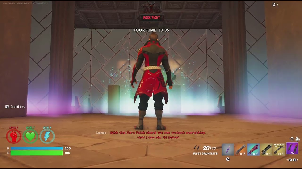 Saving Jade and the Zero Point Shard from the possessed Kendo