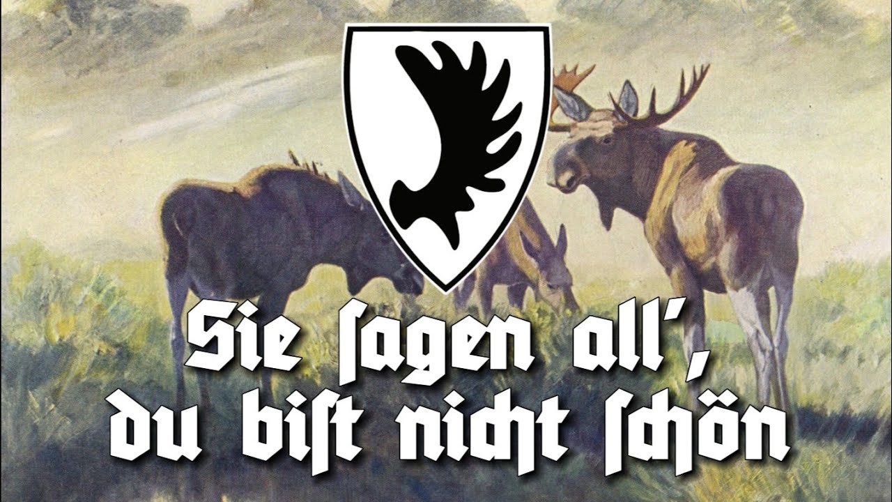 Sie sagen all, du bist nicht schön - Former Anthem of East Prussia - 1933 Recording [English Lyrics]