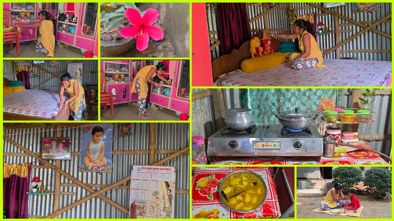 🌻একটি ঘর পরিপূর্ণতা পায় একজন আদর্শ গৃহীনীর পরিশ্রমে✅ধাপে ধাপে সংসারের সবকাজ আমি যেভাবে গুছিয়ে করি 