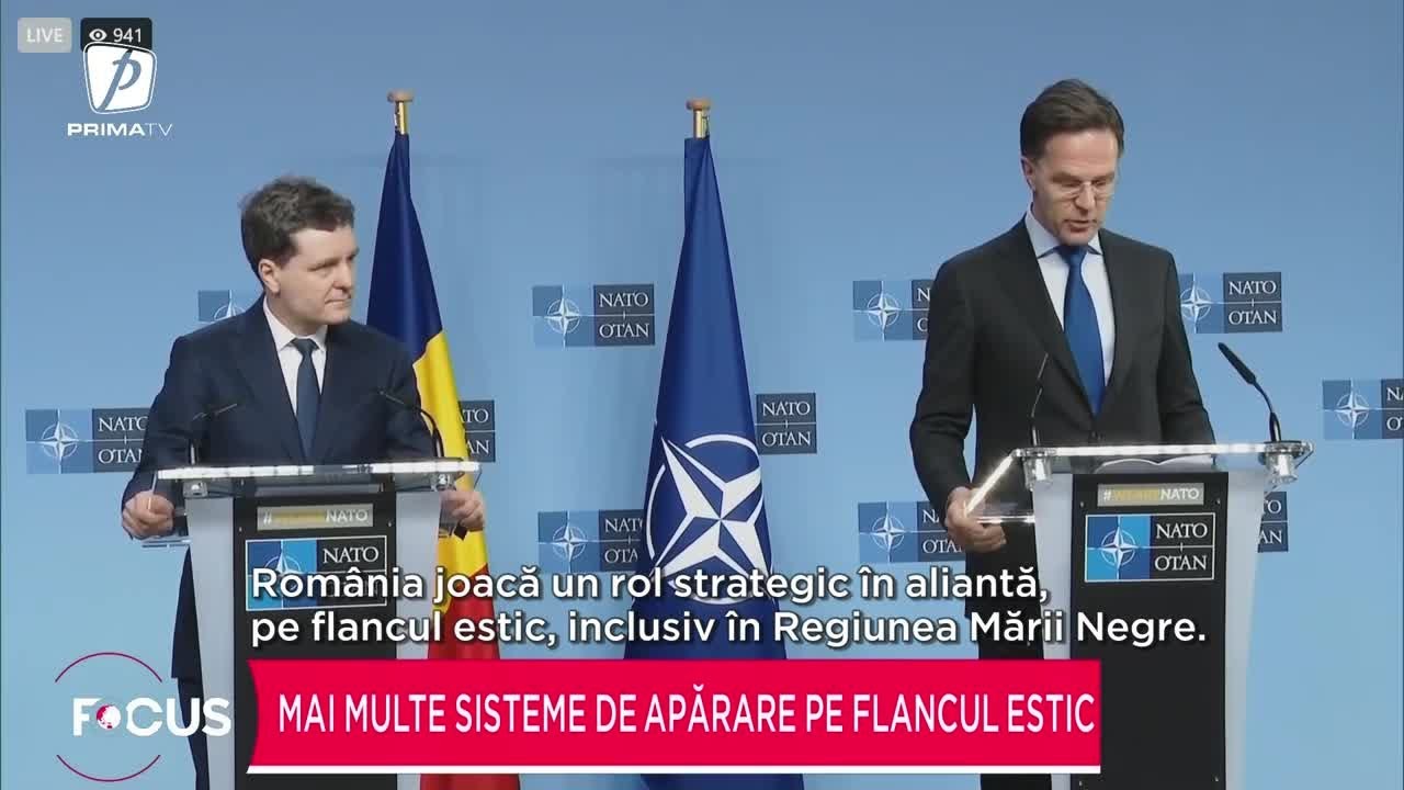 Rutte: NATO va apăra România