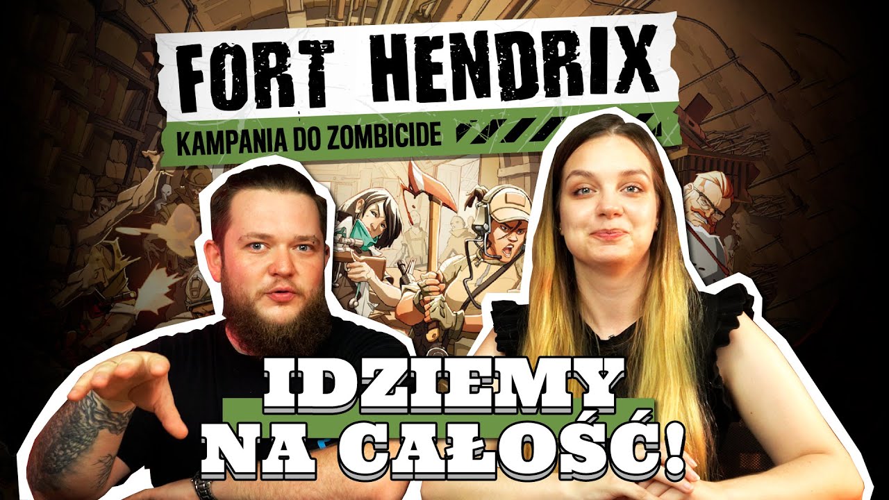 Zombicide - Fort Hendrix | Wprowadzamy, przedstawiamy, idziemy na całość!