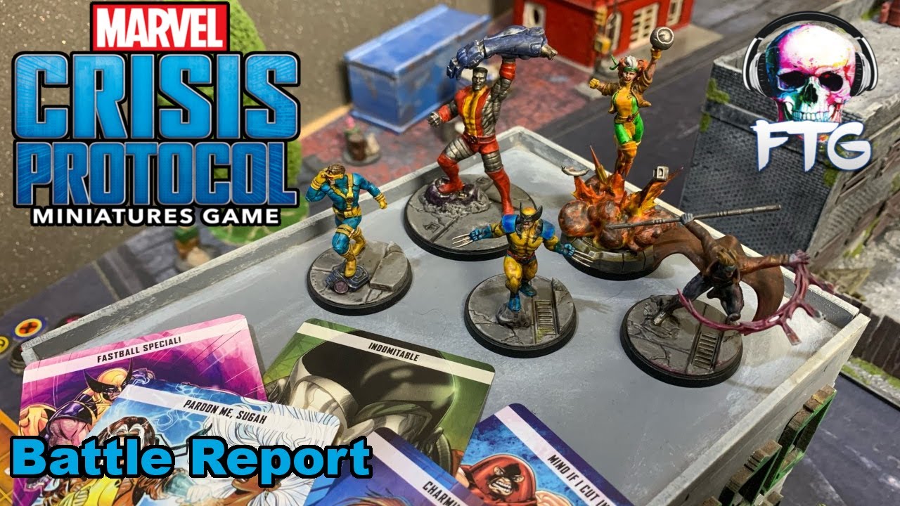 Marvel Crisis Protocol Battle Report [072] - Uncanny X-Men VS X-Force