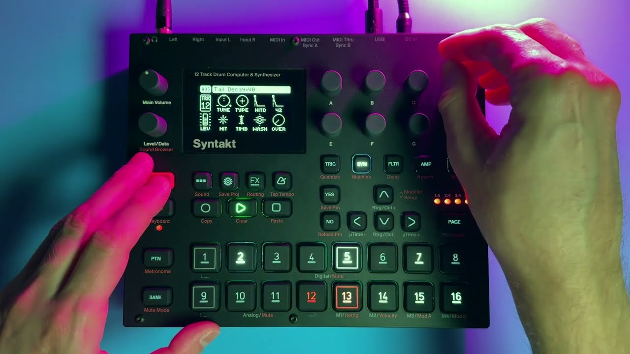 Olive Island - Elektron Syntakt