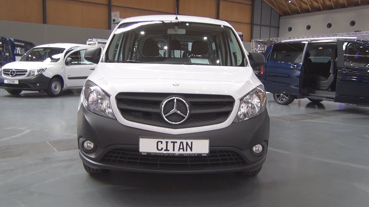 Mercedes-Benz Citan 111 CDI Mixto Longer Wheelbase Combi Van (2018) Exterior and Interior