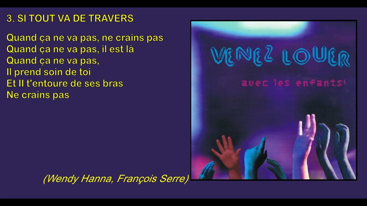 Si tout va de travers, chorale d'enfants du Point du Jour