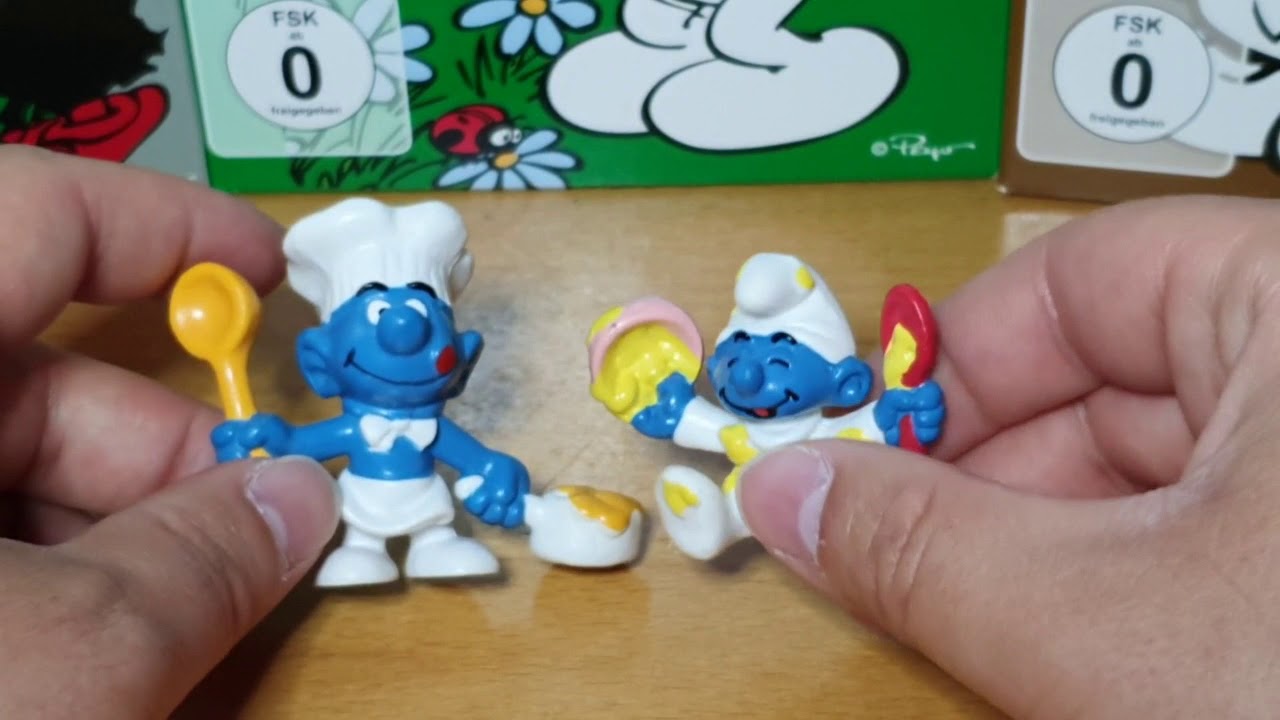 Meine Schleich-Schlümpfe, das 1. Update