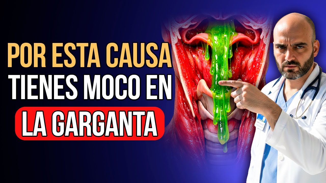 Por Este Motivo la Flema Crónica No Desaparece en Adultos Mayores (Solución natural)