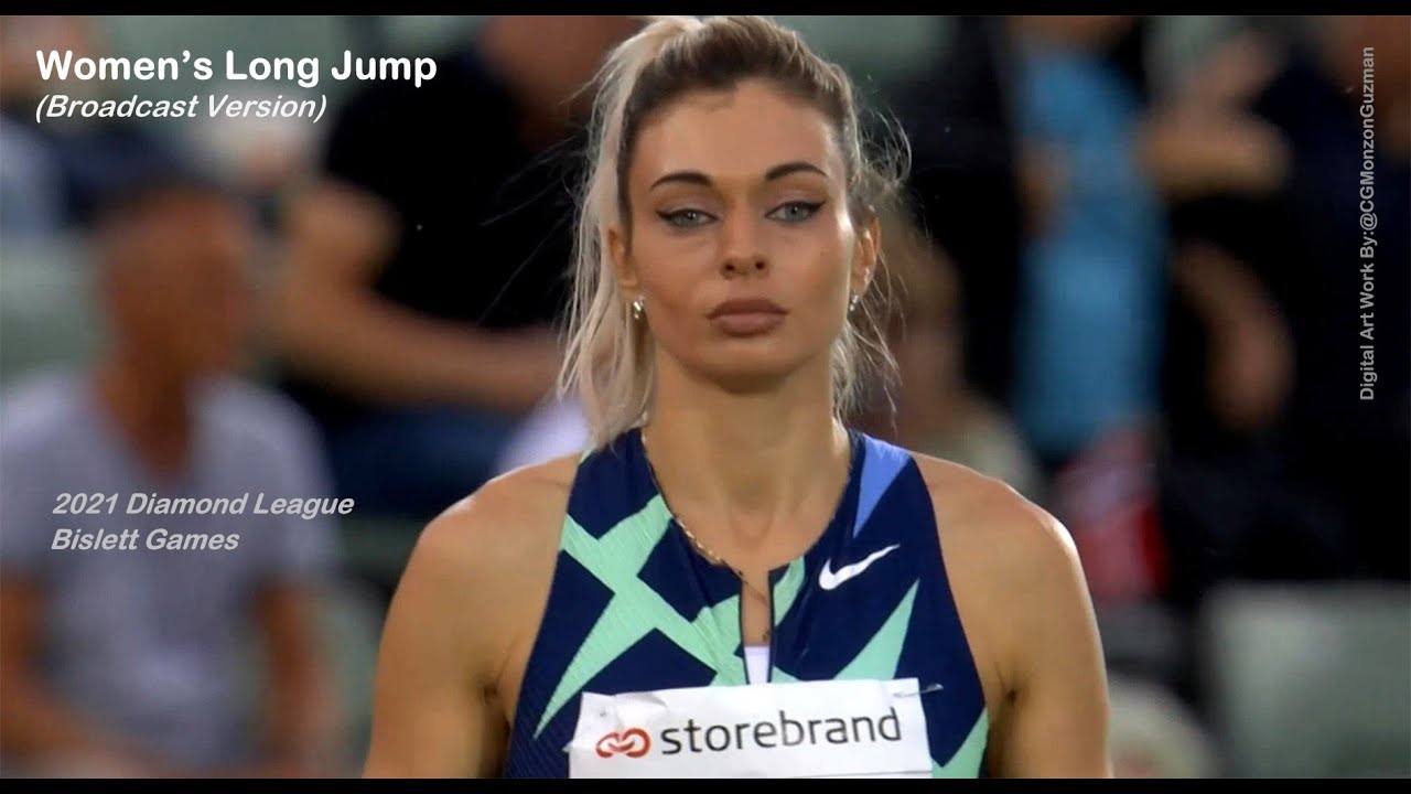 Women's Long Jump (Broadcast Version).  Bislett Games.  Diamond League.  Bislett Stadion. (7/1/2021)