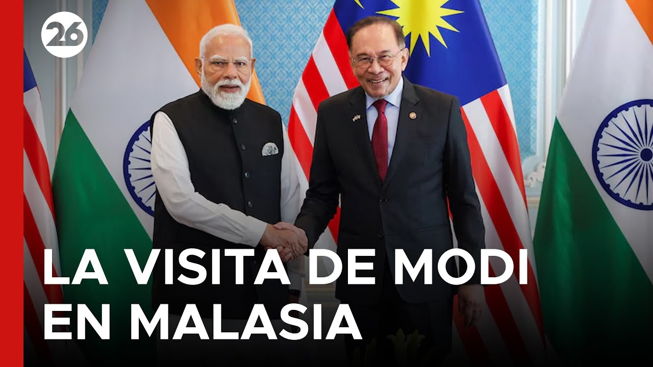 🇮🇳 INDIA | Narendra Modi en Malasia en busca de reforzar la defensa y seguridad