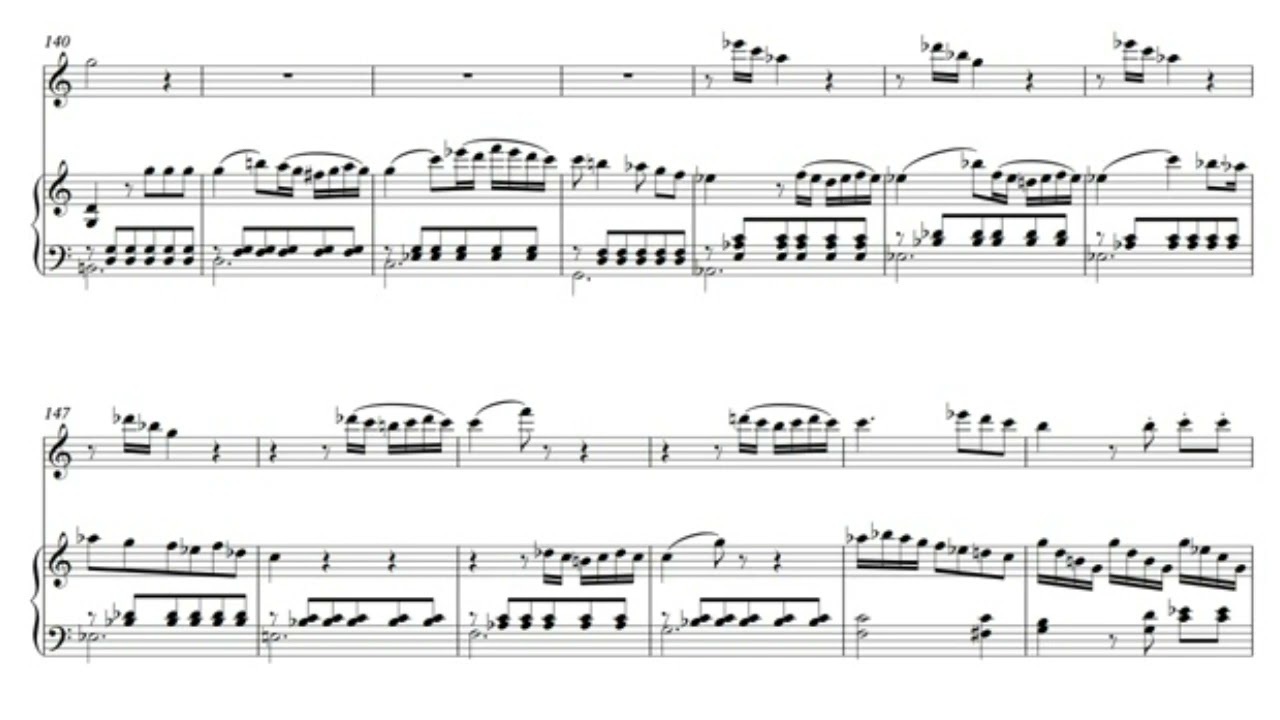 Donizetti Flute Sonata accompaniment