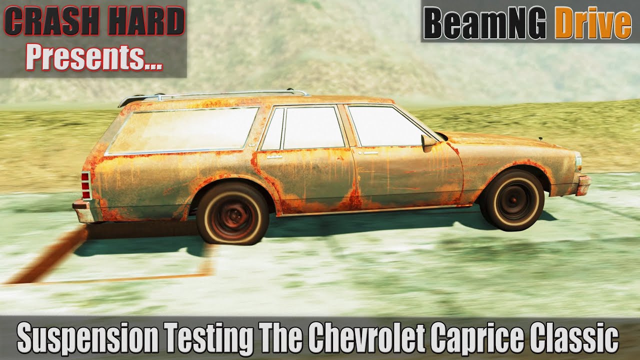 BeamNG Drive - Suspension Testing The Chevrolet Caprice Classic