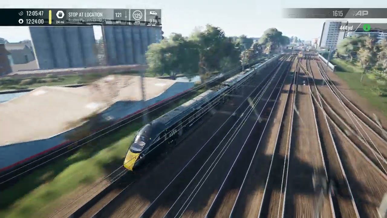 Train sim world 802 test trip in the 2017 timetable Old Oak to Reading traincare