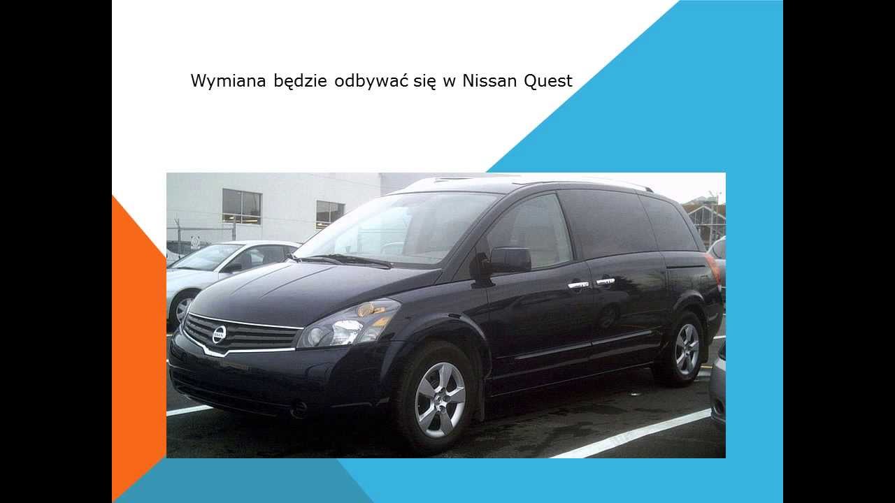Jak wymienić filtr kabinowy   filtr pyłk&oacute;w kurzu na Nissan Quest