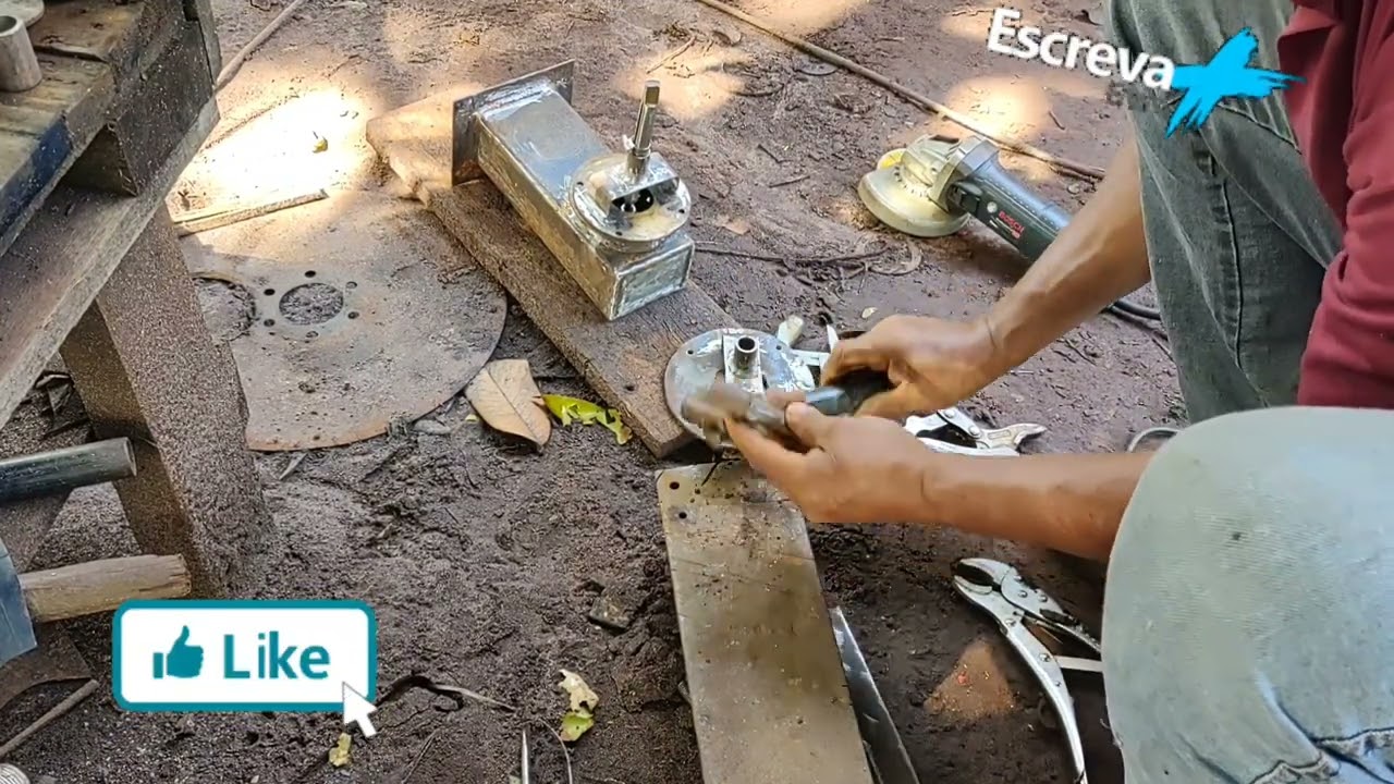reforçando, fábricaçao da valvula de impulsão