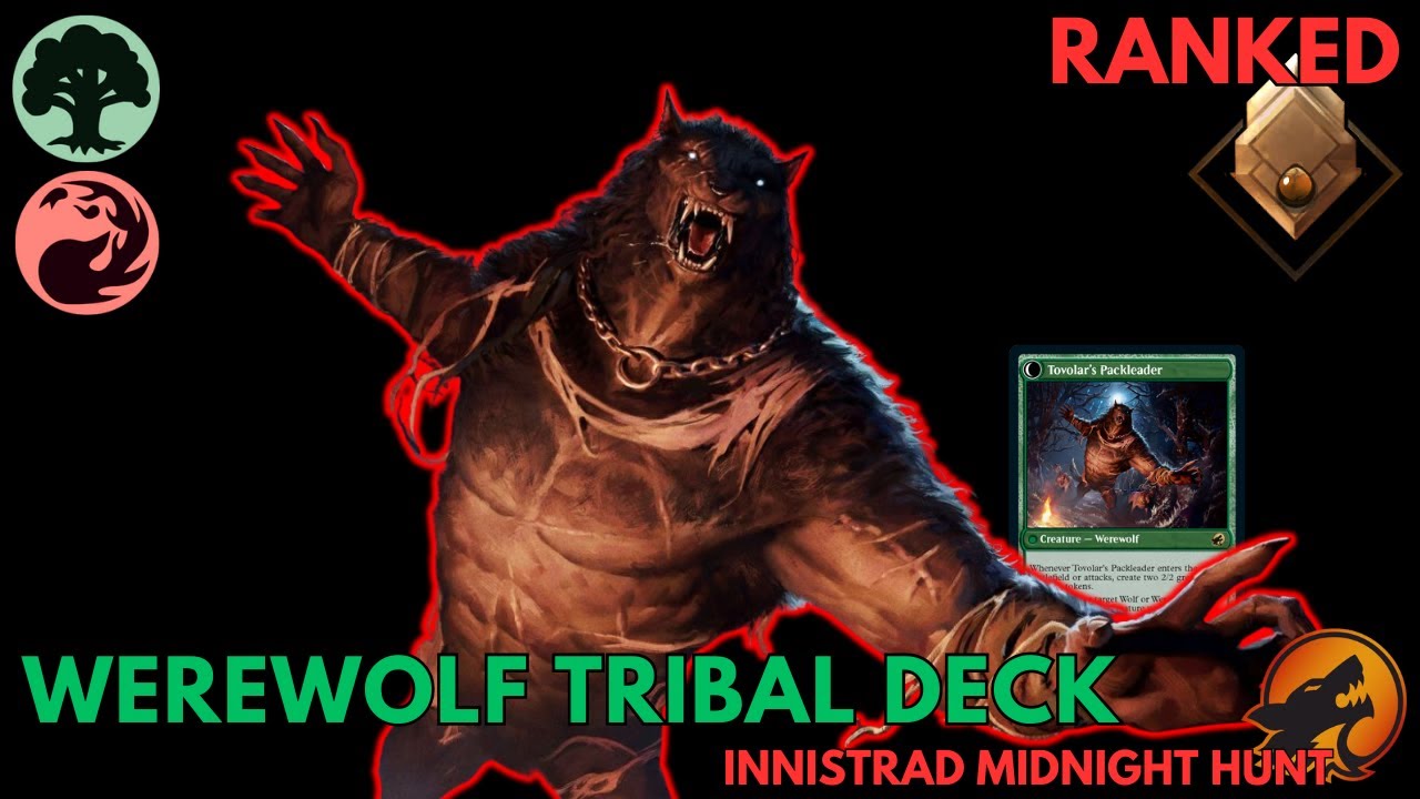 Werevolves are BACK | Gruul Werewolf Deck | Innistrad Midnight Hunt | MTG Arena historic ranked