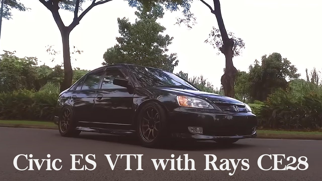 Honda Civic ES VTI with Rays CE28 - Shandy's Personal Taste