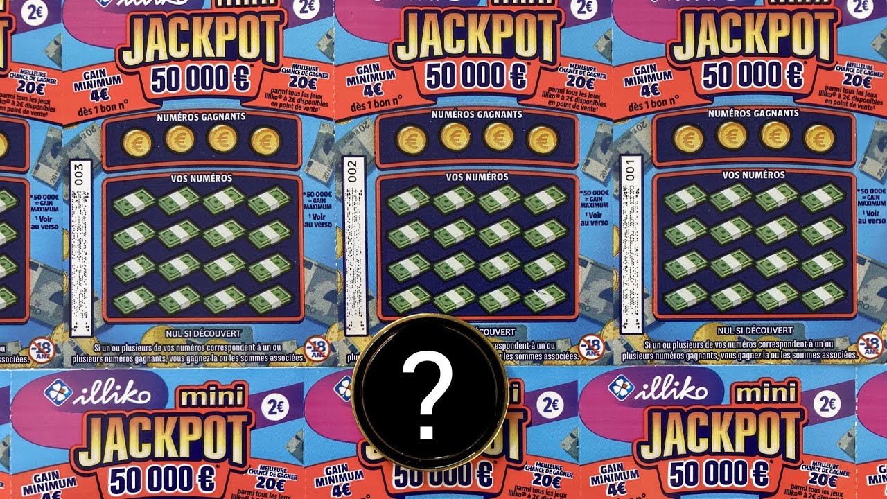 🍀🎰NOUVEAUTÉ FDJ ! MINI JACKPOT 🎰🍀