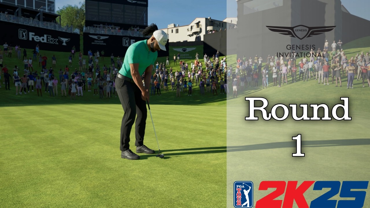 Tiger's Tourney | The Genesis Invitational, Round 1| PGA Tour 2k25