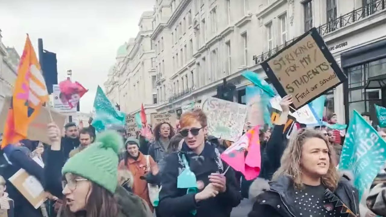 500,000 Workers Unite to STRIKE in the U.K.