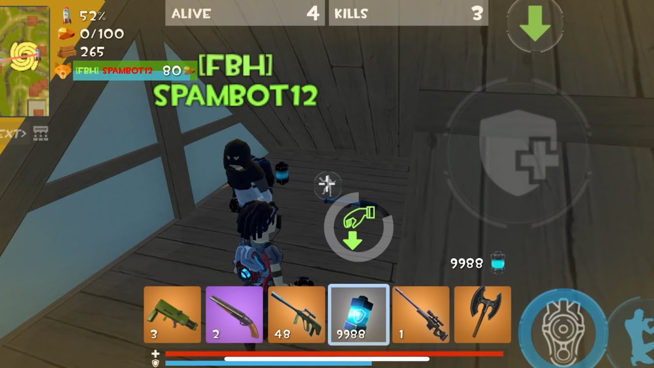 Rocket Royale- Enemy Trash Talker Finds Out