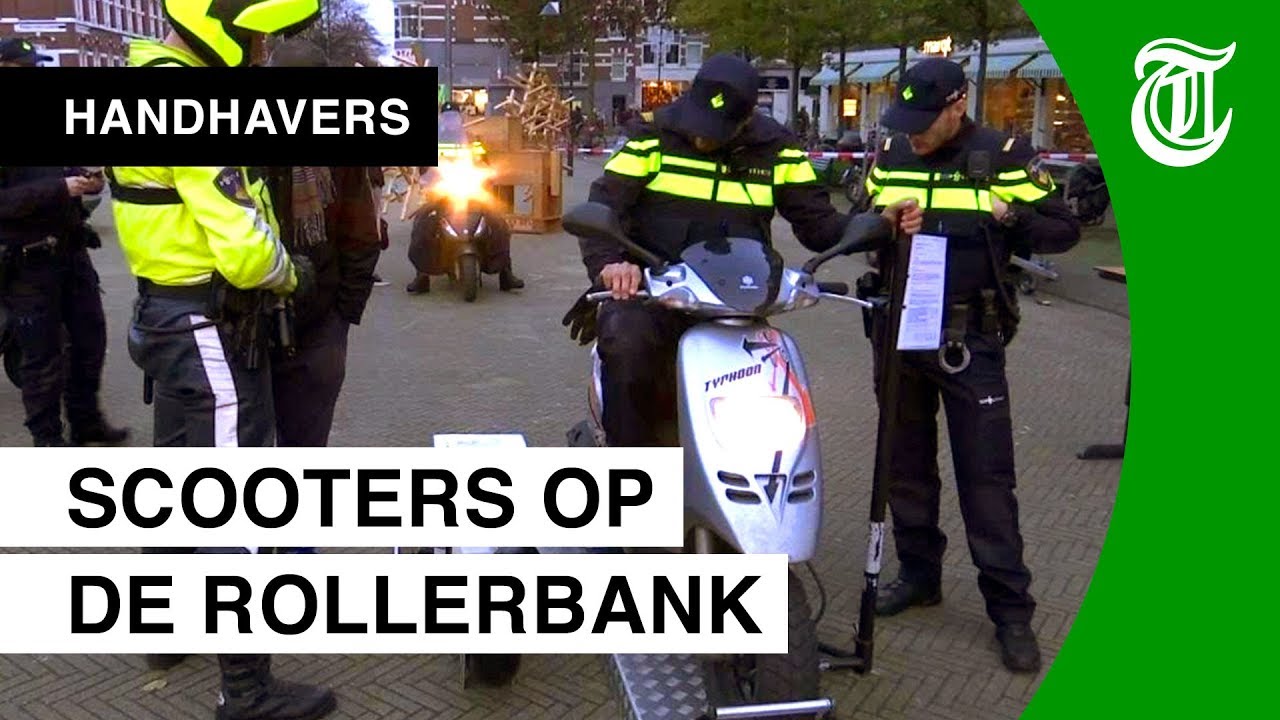 Scooter-saboteur gepakt - HANDHAVERS #04