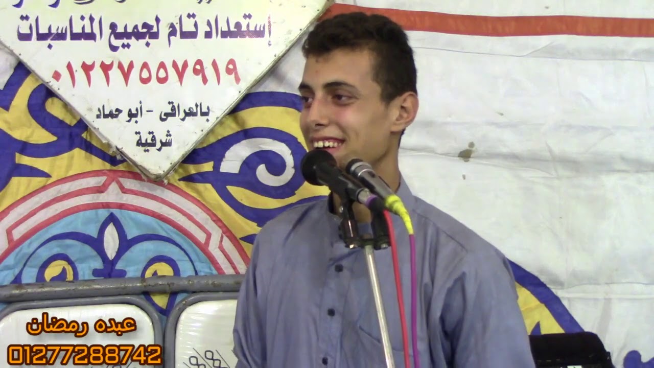 شاب صغير السن ولاكن عندما تحدث ادهش جميع الحاضرين