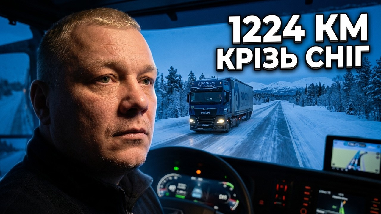 1224 кілометри до засніженої Швеції, сповнені кохання, ризиків для життя і неймовірних емоцій