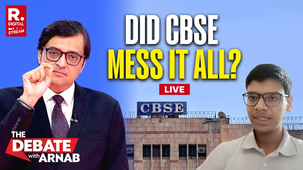 Debate With Arnab LIVE: CBSE Fails Students After NEET Paper Leak, Who&rsquo;ll Fix It?