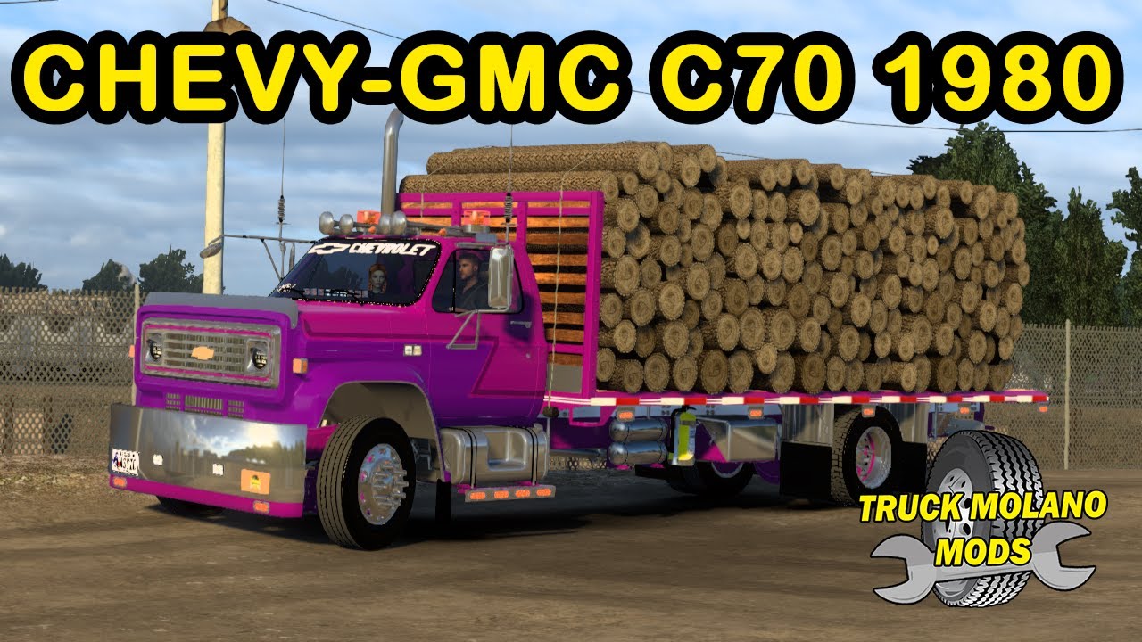 CHEVY/GMC C70 1980 AMERICAN TRUCK SIMULATOR #americatrucksimulator #ats #eurotrucksimulator2