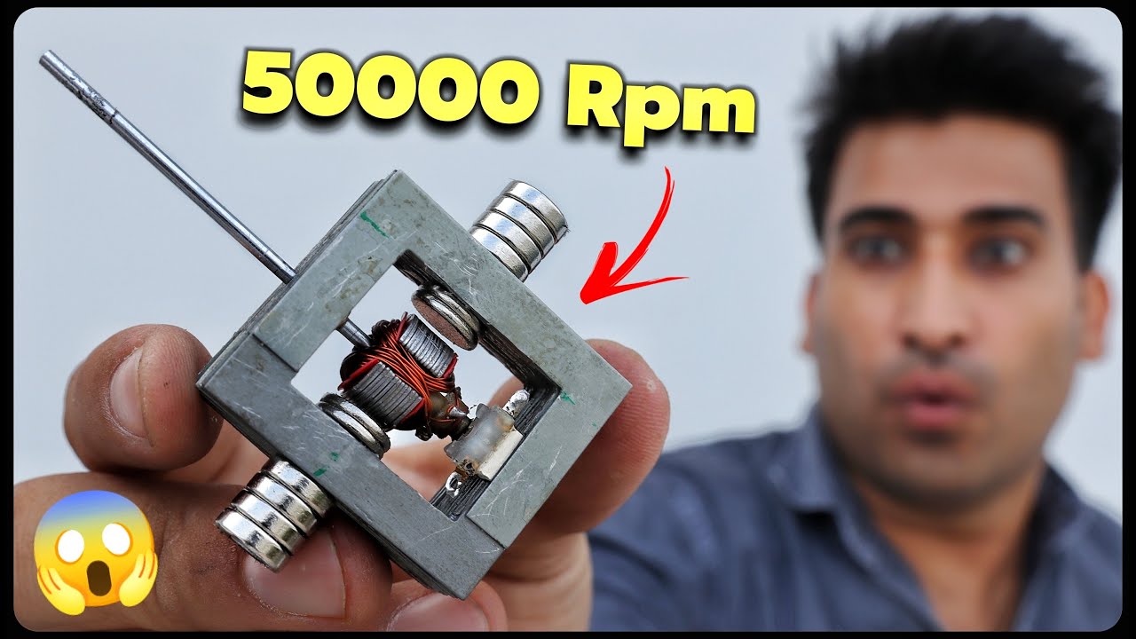 पुराने Transformer को तोड़ कर बनाया Dc Motor का बाप - 101% Working Idea