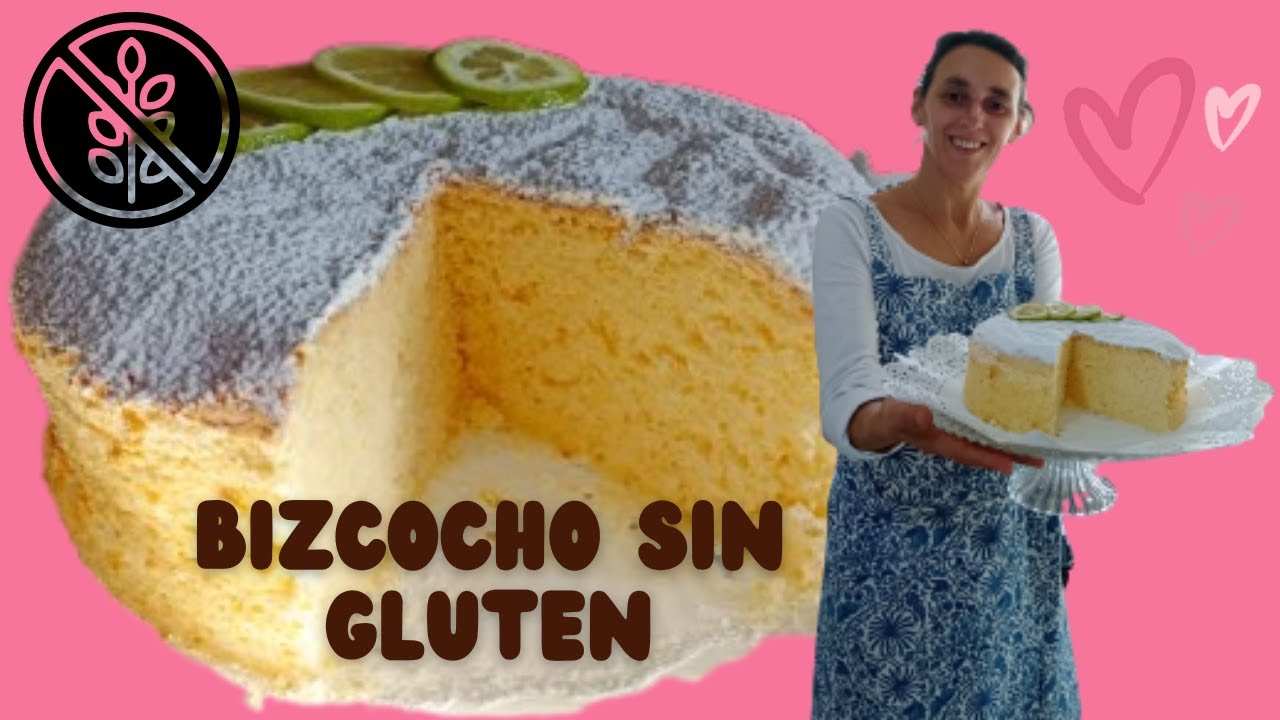 Bizcochuelo apto para celíacos, de limón, fácil y económico!😋😋RIQUISIMO!!