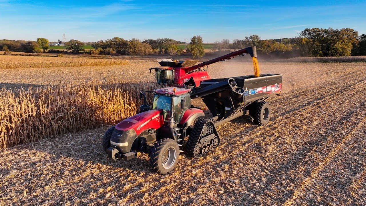 Prototype Case IH 9260 Axial Flow Combine | Case Magnum 380 Rowtrac