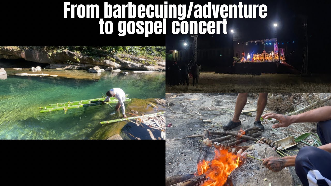 Na ka jing wan shna lieng ba ngam shiliang bad syang doh sha khlaw sha ka jing leit gospel concert.