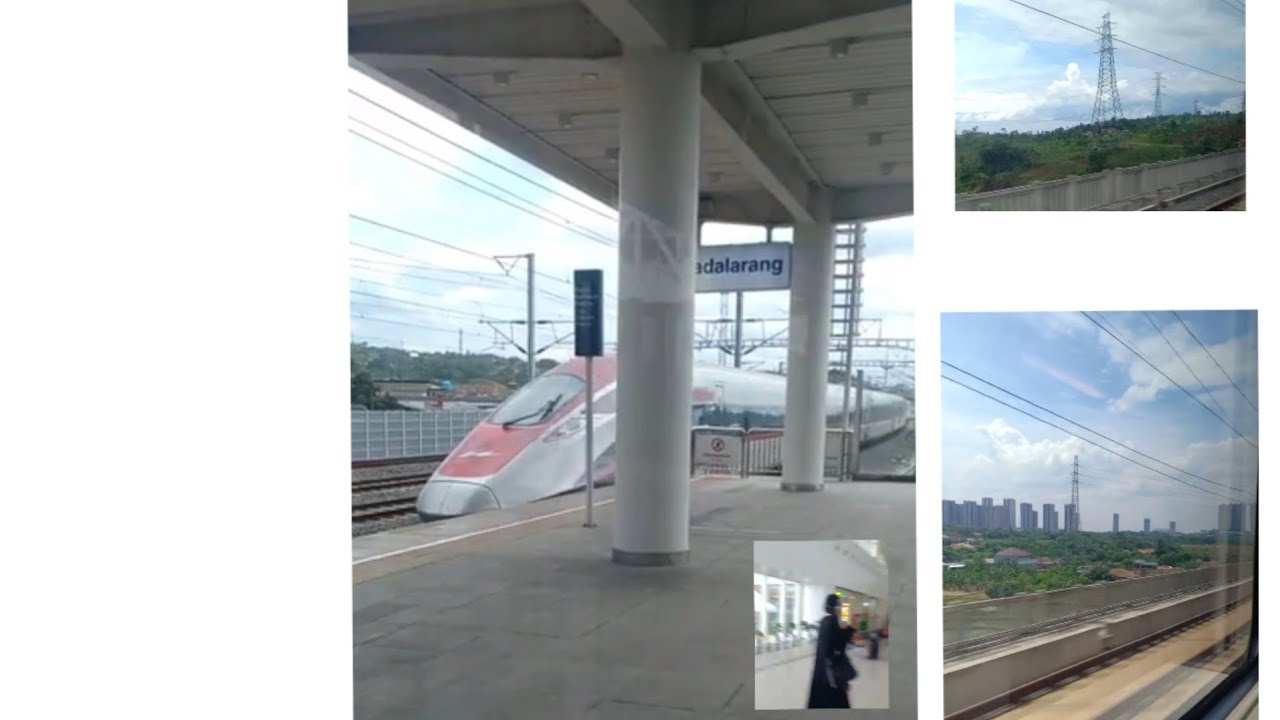 Kereta Cepat (Whoosh) || Padalarang - Halim (full trip)