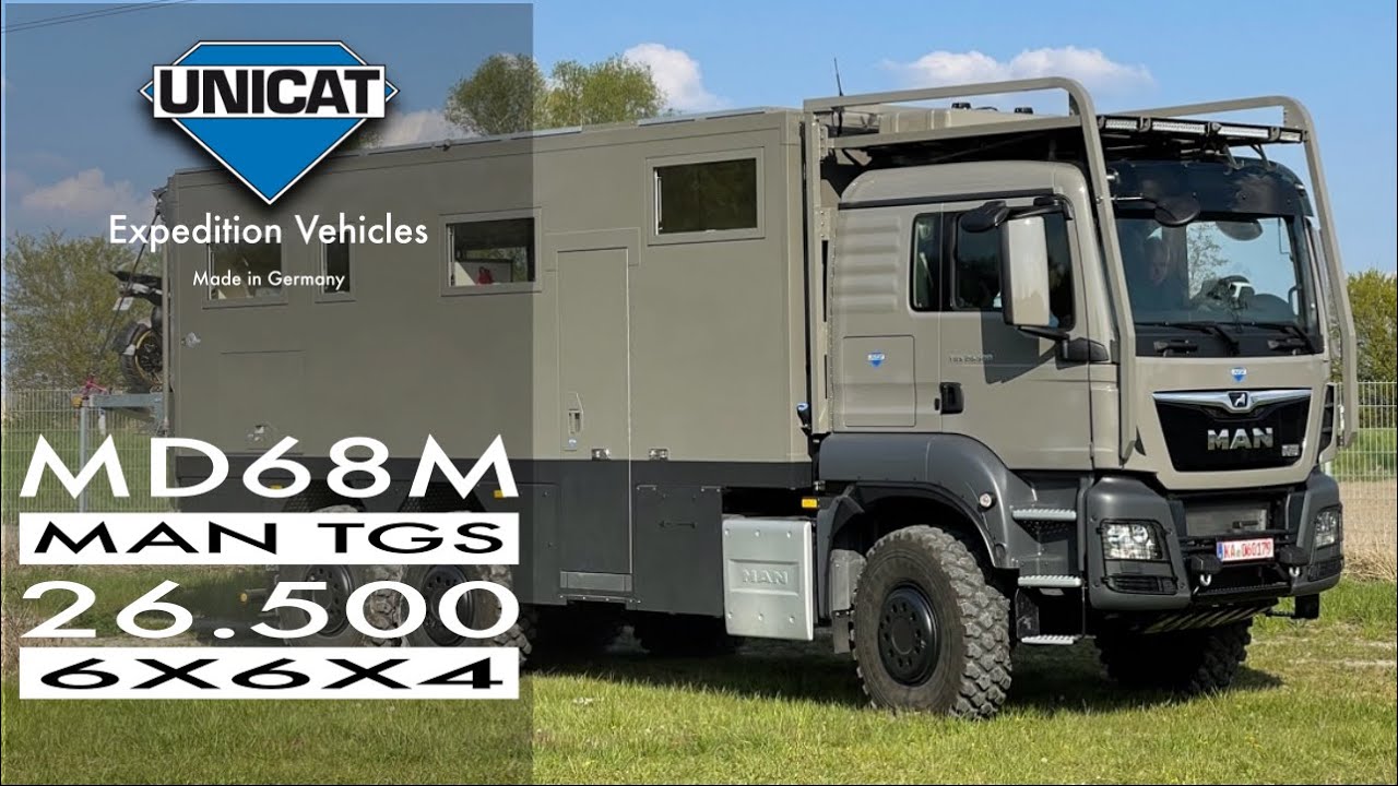 Экспедиционный автомобиль UNICAT MD68M MAN TGS 26.500