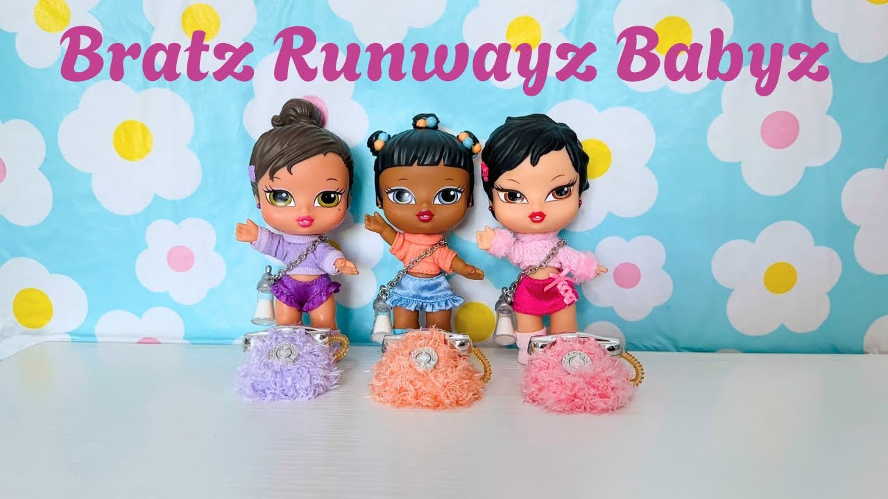Unboxing Bratz Runwayz Babyz | Sasha, Yasmin, and Jade