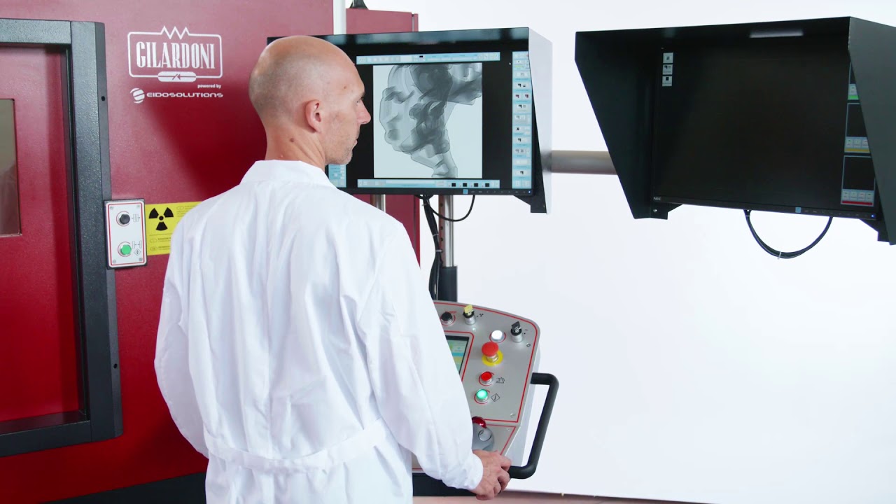 CABINA XE-S per la radioscopia e la tomografia industriale