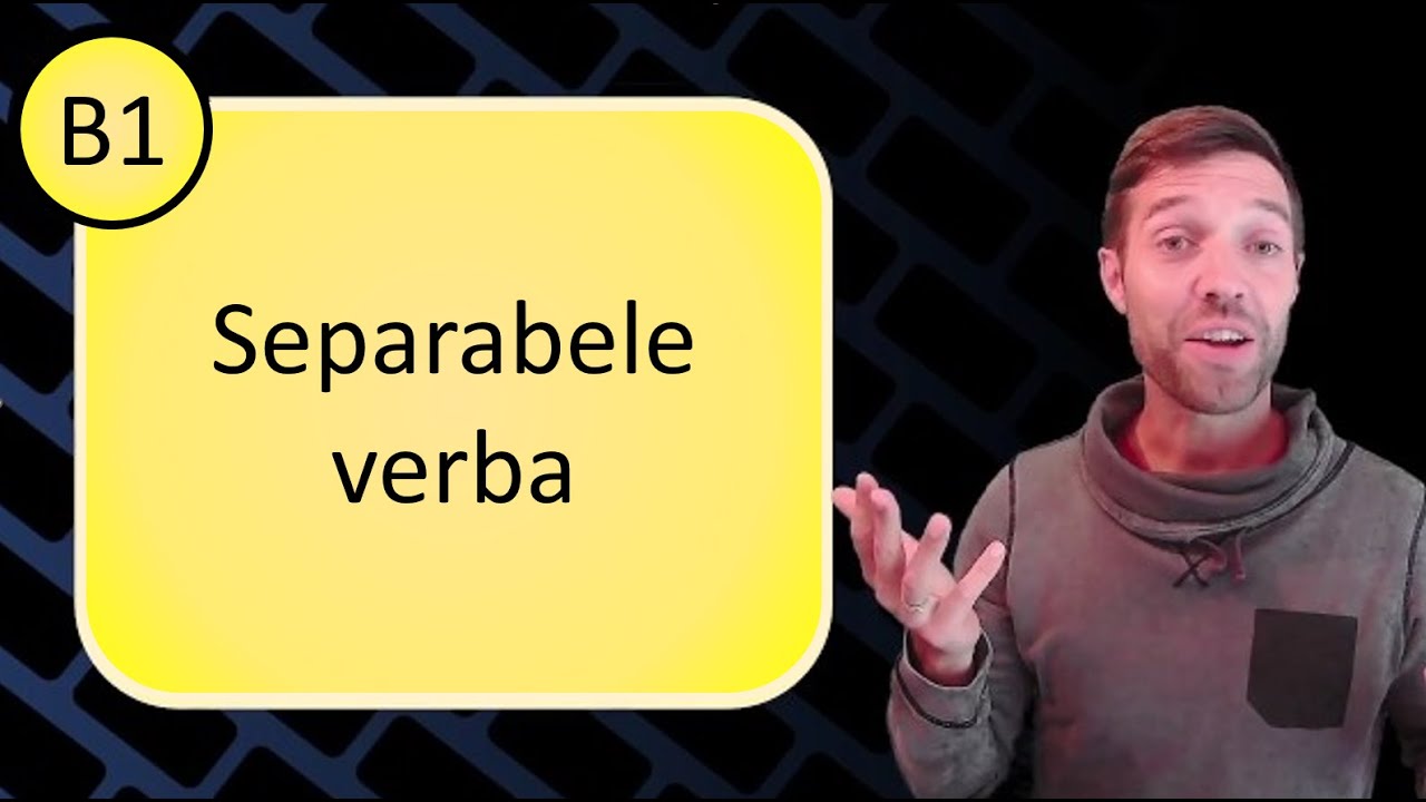 Learn Dutch (Flemish - CEFR B1):  Separabele verba (separable verbs)
