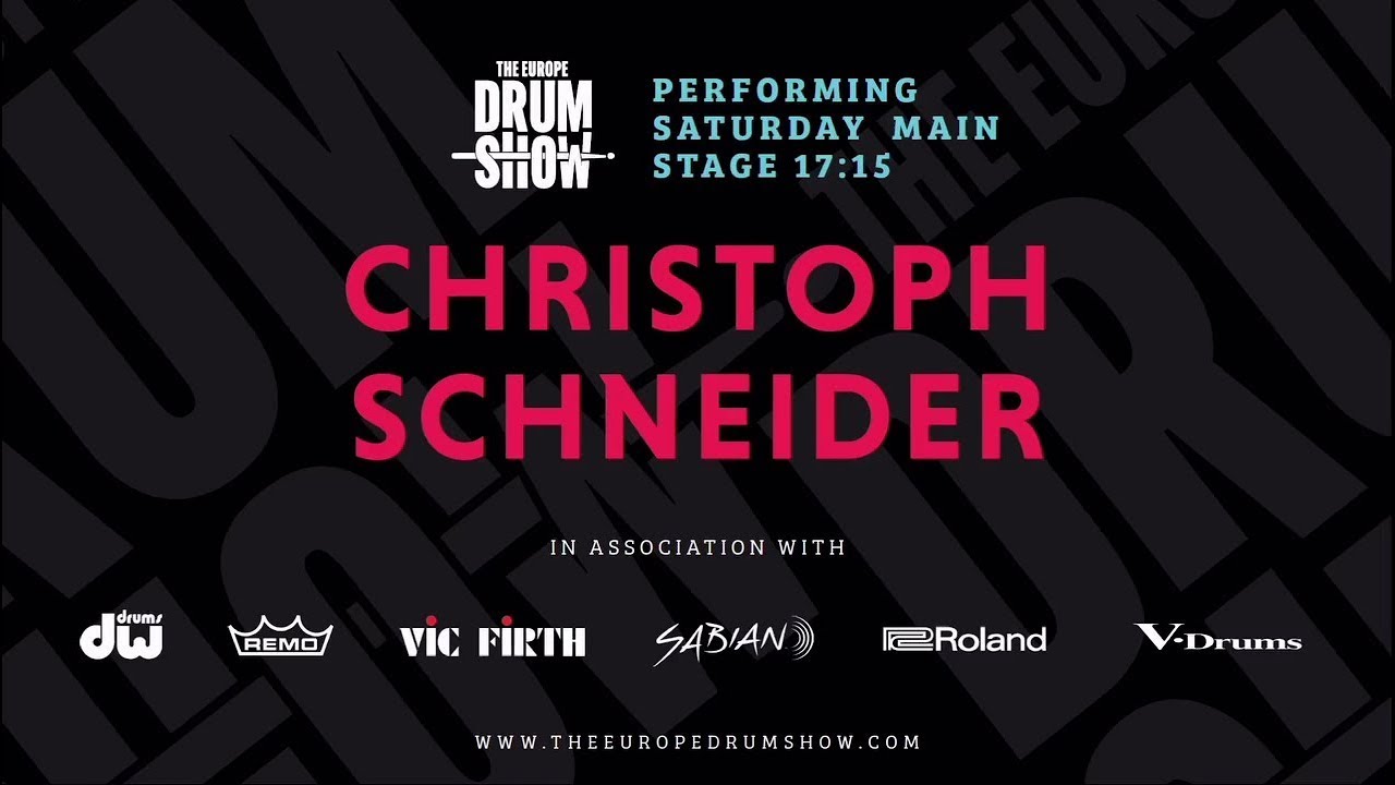 CHRISTOPH SCHNEIDER @ THE EUROPE DRUM SHOW 2025 - COMPILATION PART 1