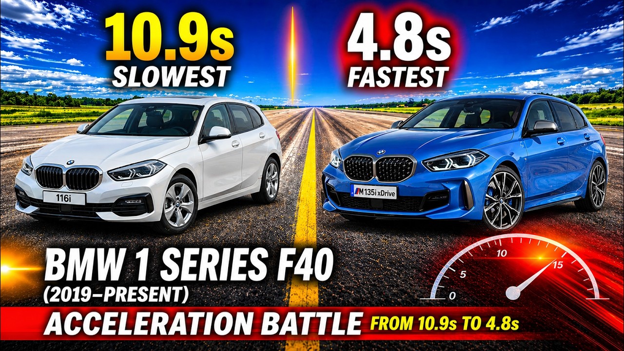 BMW 1 Series F40 (2019-Present) Acceleration Test | 0–200 km/h 🚀