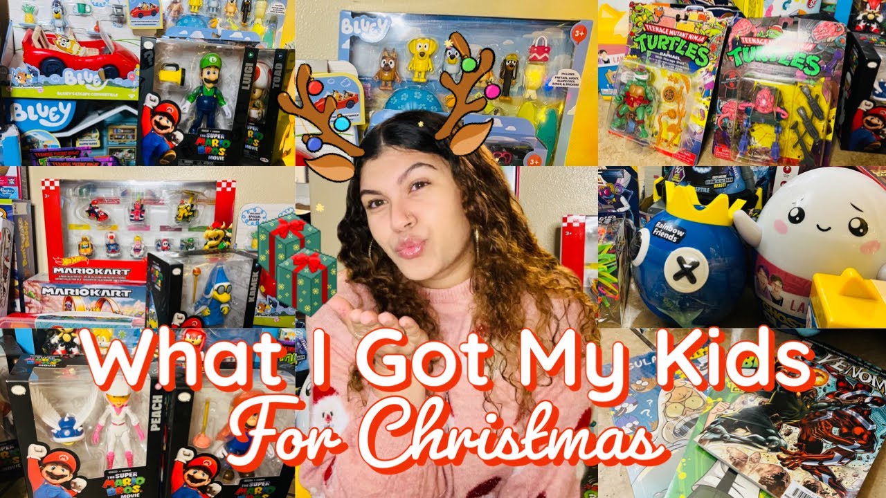 WHAT I GOT MY KIDS FOR CHRISTMAS 2023 🎄| KIDS GIFT GUIDE | 8 AND 3 YEAR OLD GIFT IDEAS