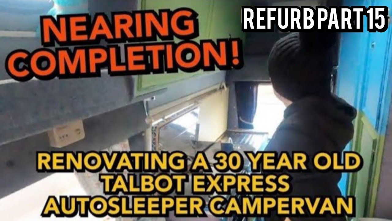 NEARLY COMPLETE! FITTING WIFI & MAKING STUFF. 1993 TALBOT EXPRESS. AUTOSLEEPER SYMPHONY. CAMPERVAN.