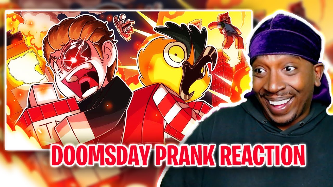 Reaction To THIS IS HOW VANOSS AND I CREATED THE DOOMSDAY PRANK!