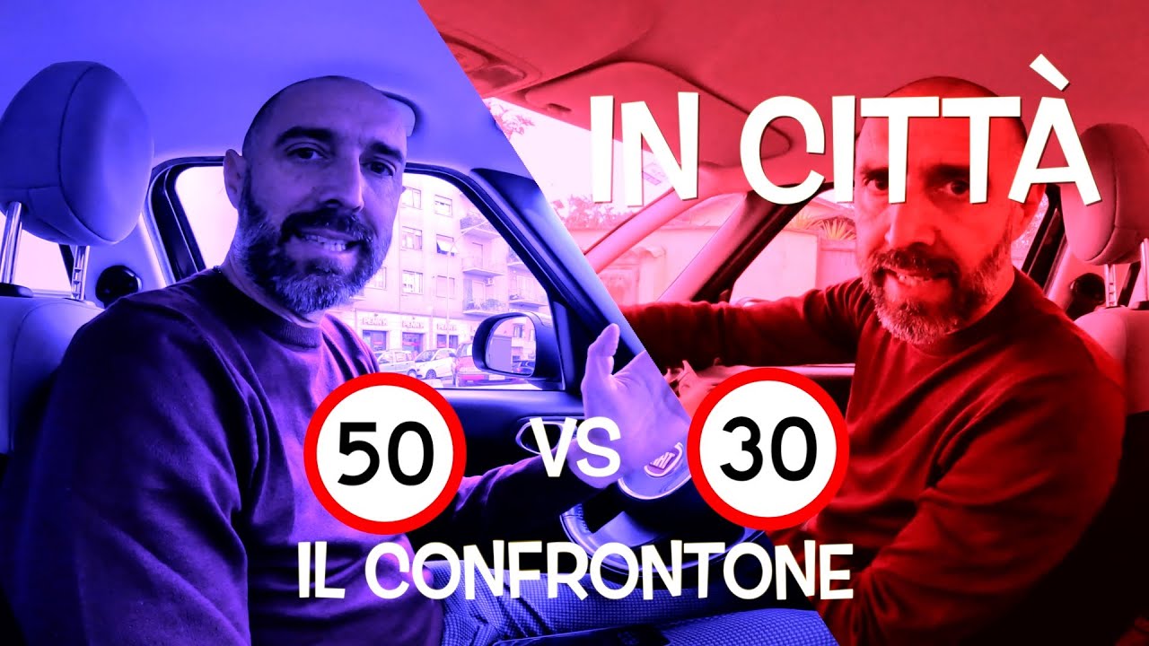 50 vs 30 km/h - In Città