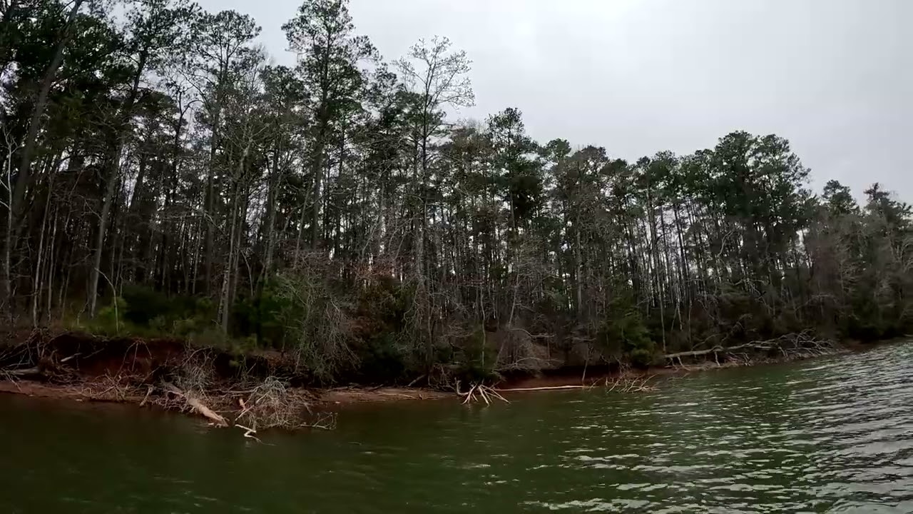 Scouting for Brush Piles around West Point Lake