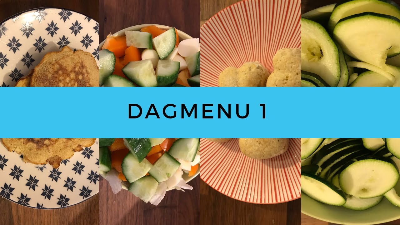 dagmenu 1| koolhydraatarm | Keto