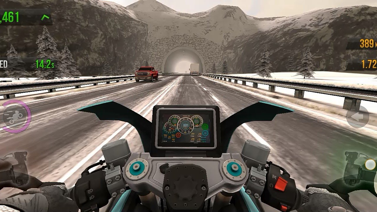 Bike Racing / Stunt ll gameplay Top Speed 390 // ( Traffic Rider ) ll 🏎️🏍️🎮